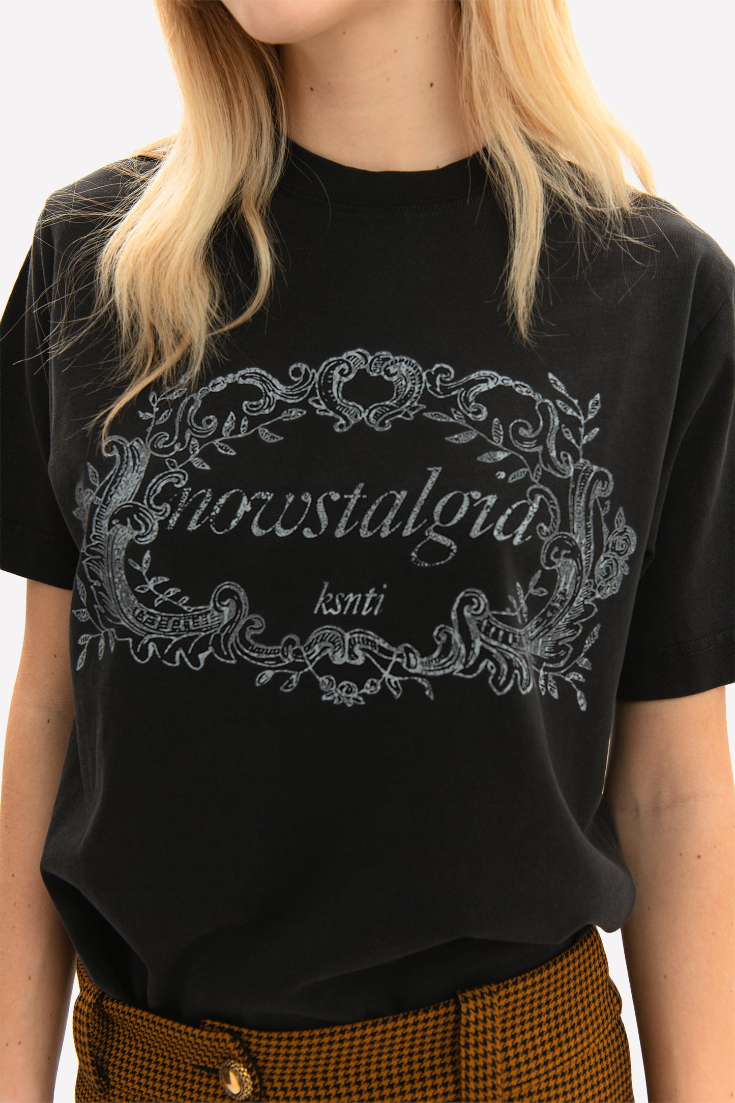 EMILIA - T-shirt in jersey di cotone Nowstalgia