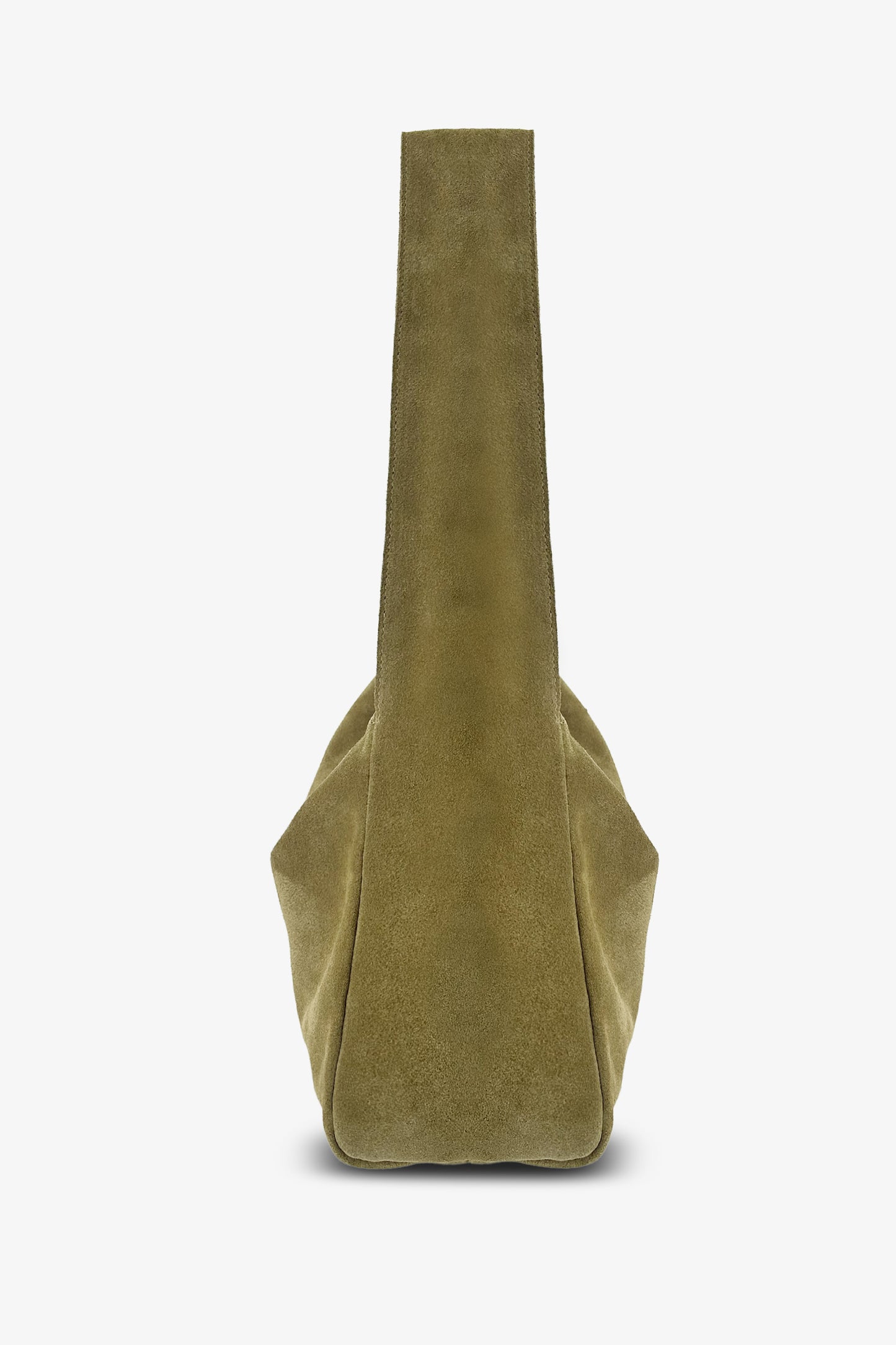 THE TI-BAG - Big bag in Khaki suede