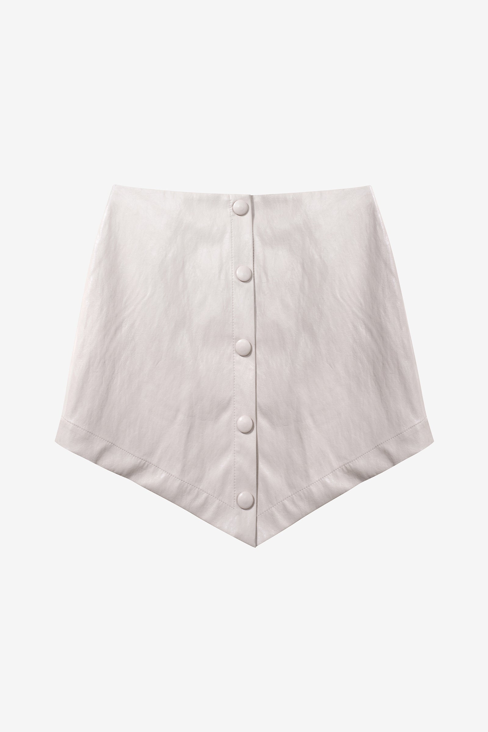 Kristina Ti CAMELIA - Eco-leather miniskirt