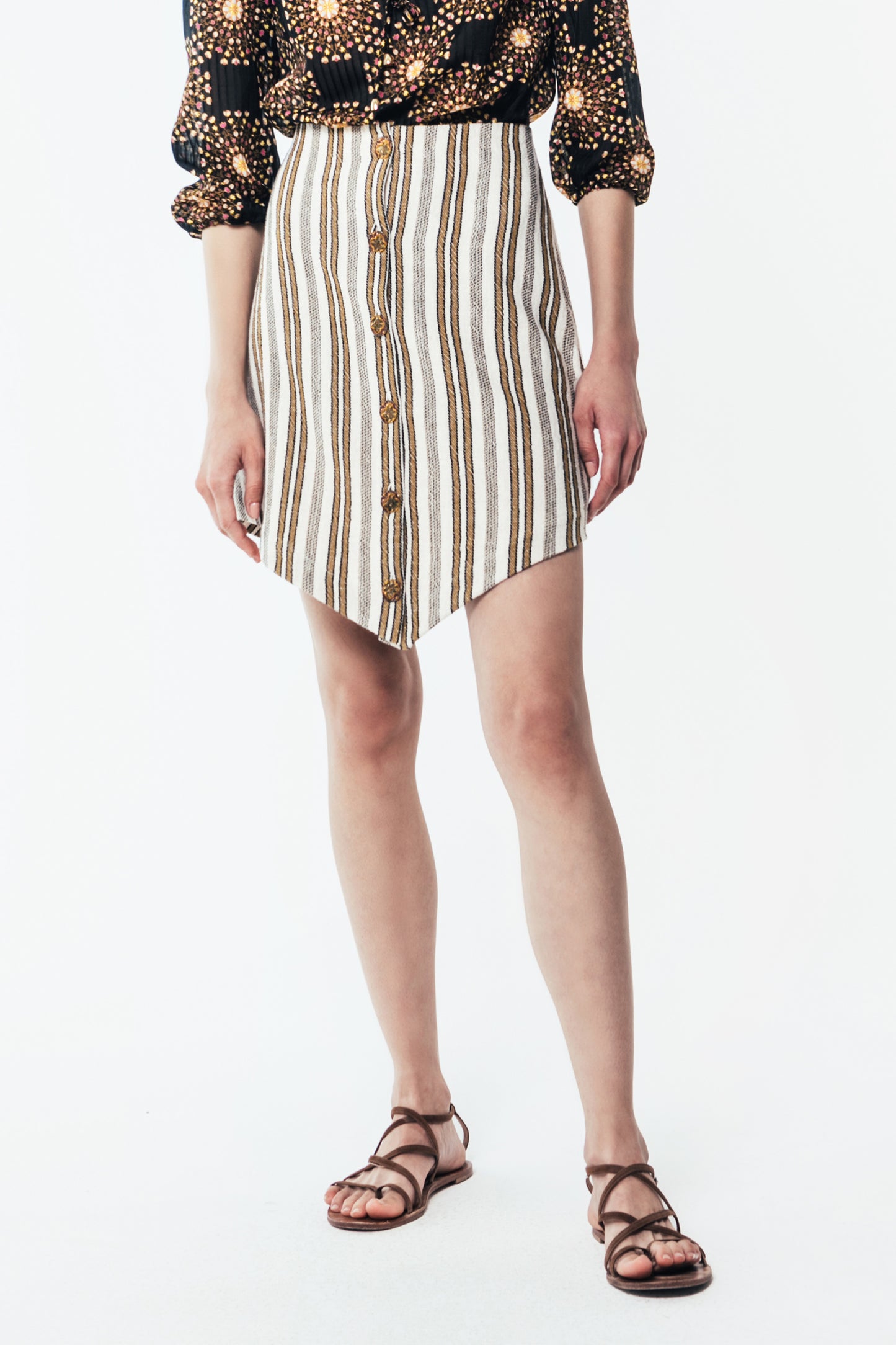 TEA - Striped miniskirt