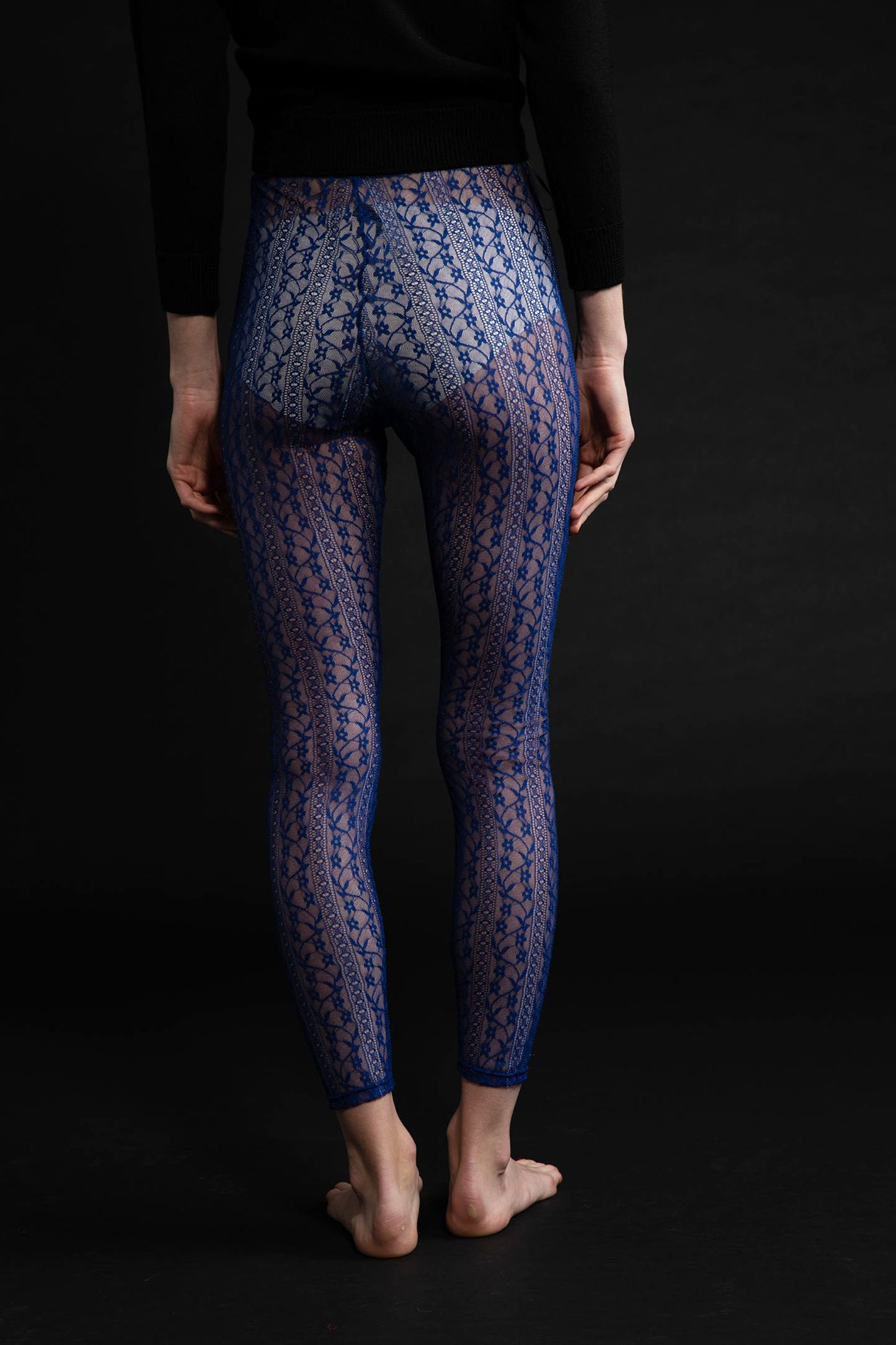 KATRINA - Leggings in pizzo